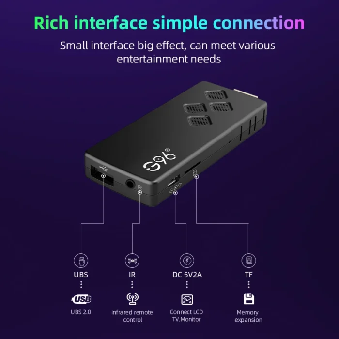 G96 4K TV Stick Allwinner h313 - Image 6