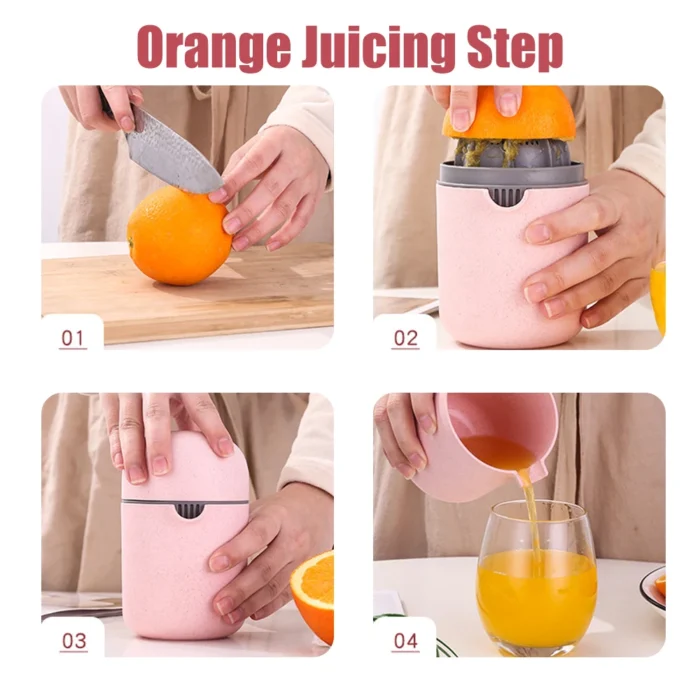 Espremedor de fruta portátil, manual - Image 5