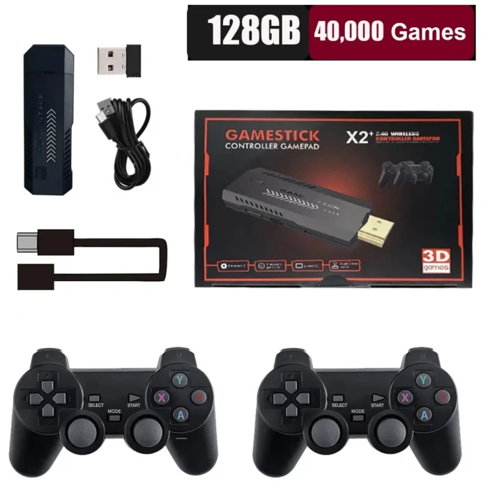 Consola retro stick +30.000 jogos +comando sem fio - Image 6
