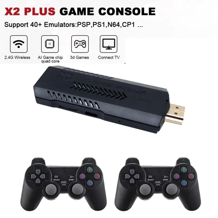 Consola retro stick +30.000 jogos +comando sem fio