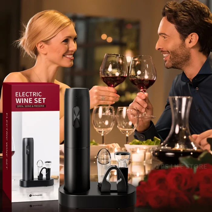 Abridor De Vinho Elétrico, Automático - Image 3