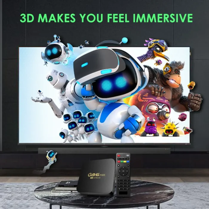Q96 MAX 4K Dual Wi-Fi - Android 10.0 - Image 5