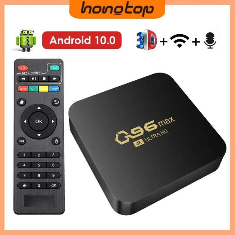 Q96 MAX 4K Dual Wi-Fi - Android 10.0