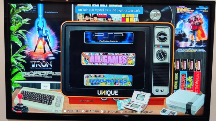 Unique Retro Consola 34.000 jogos + 2 comandos - Image 2