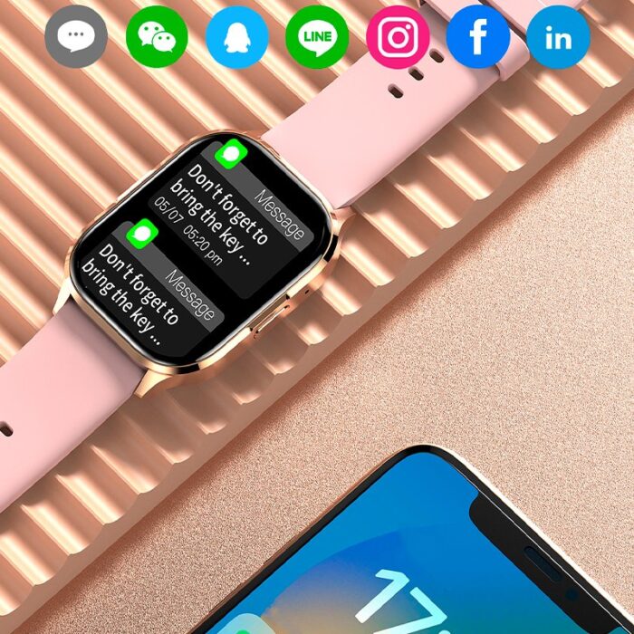 Smartwatch Delta, Ecrã Amoled, Chamadas, Desporto, Saúde - Image 5
