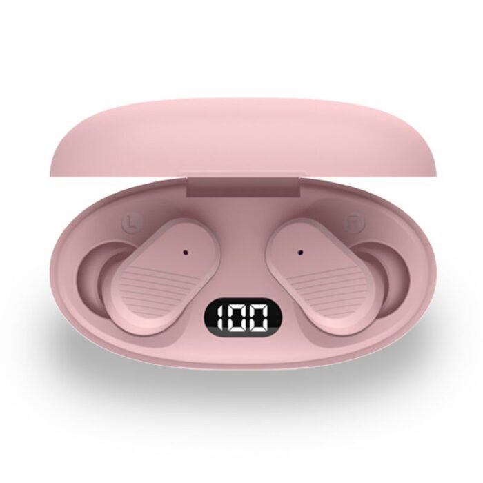 Auscultadores estéreo Bluetooth Feel Rosa