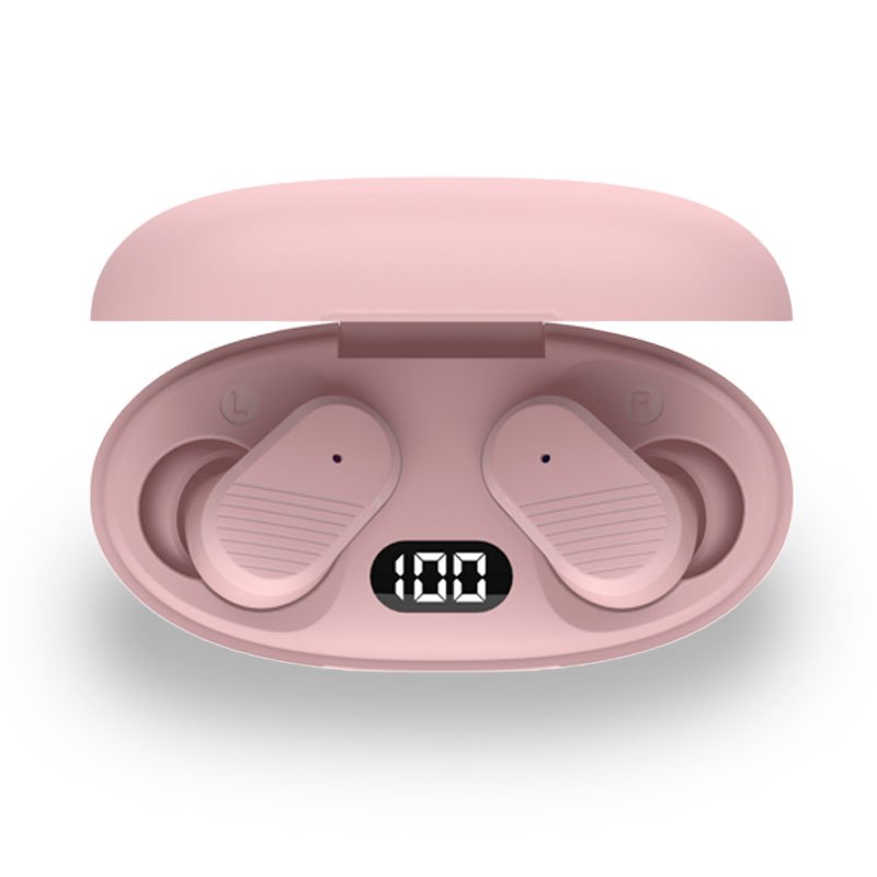 Auscultadores estéreo Bluetooth Feel Rosa