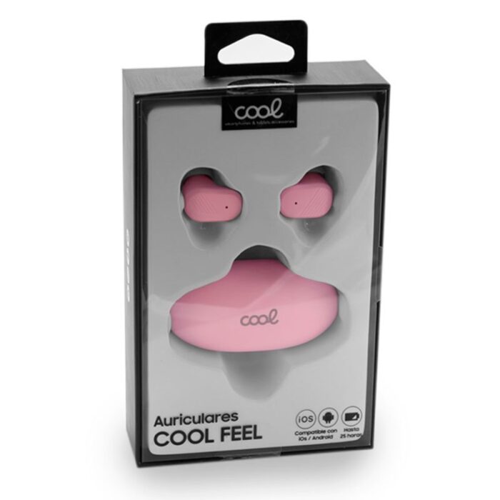 Auscultadores estéreo Bluetooth Feel Rosa - Image 9