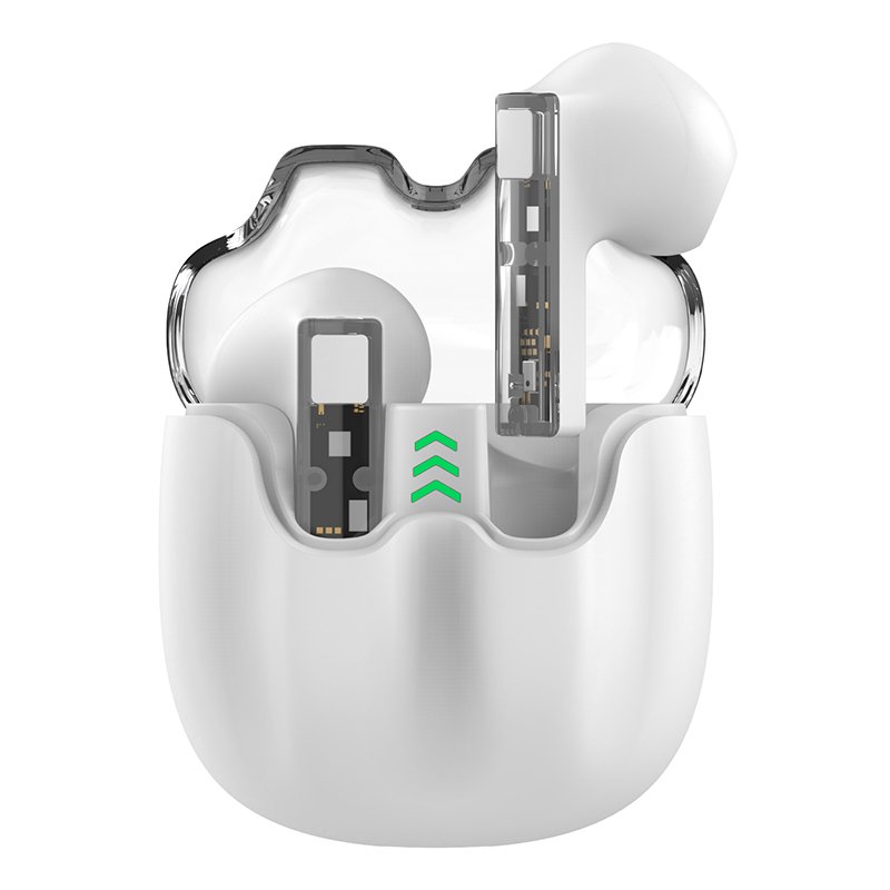 Auscultadores estéreo Bluetooth Vision Branco