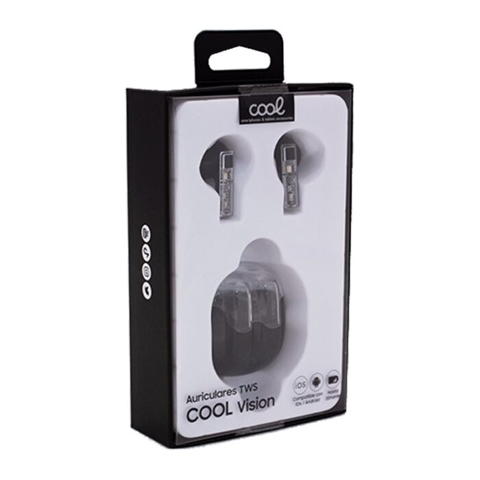Auscultadores estéreo Bluetooth Vision Preto - Image 7