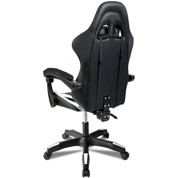 Cadeira Gaming Premium Branco/Preto - Image 5