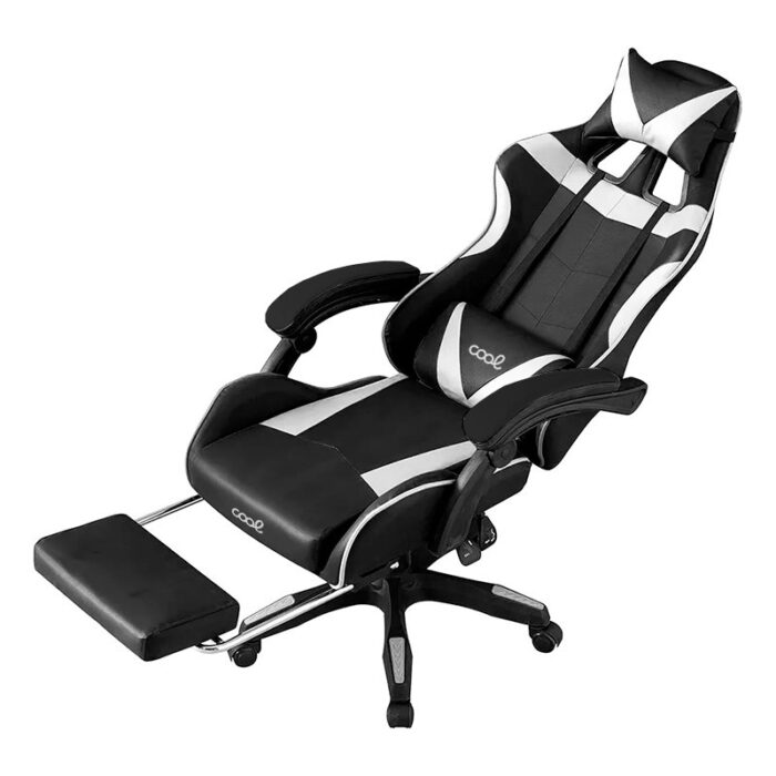 Cadeira Gaming Premium Branco/Preto - Image 6