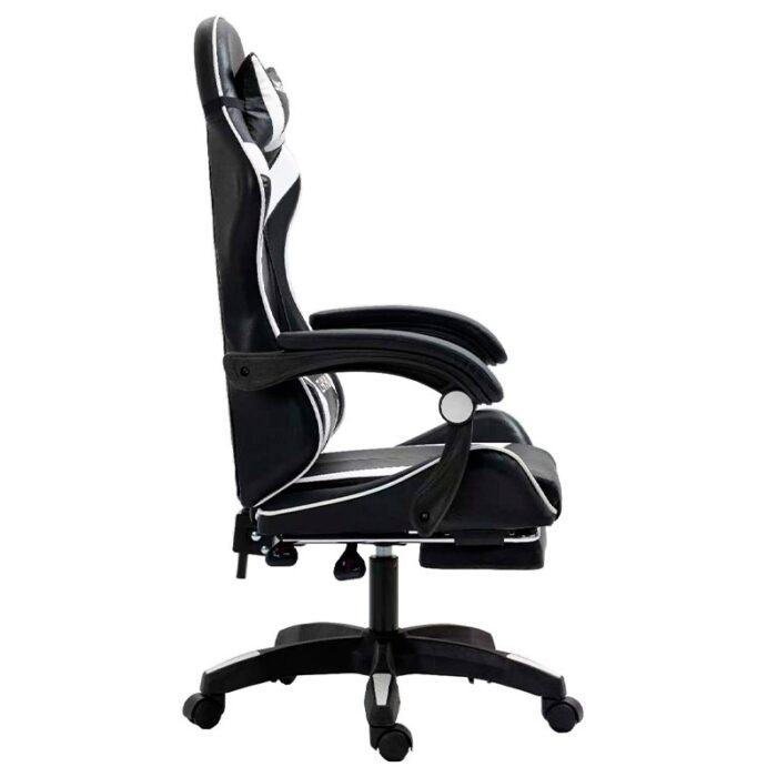 Cadeira Gaming Premium Branco/Preto - Image 7
